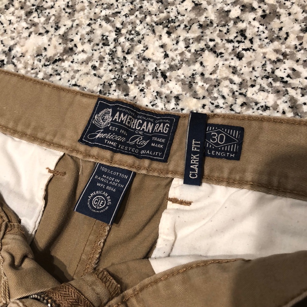 American Rag khaki pants - Picture 2 of 3